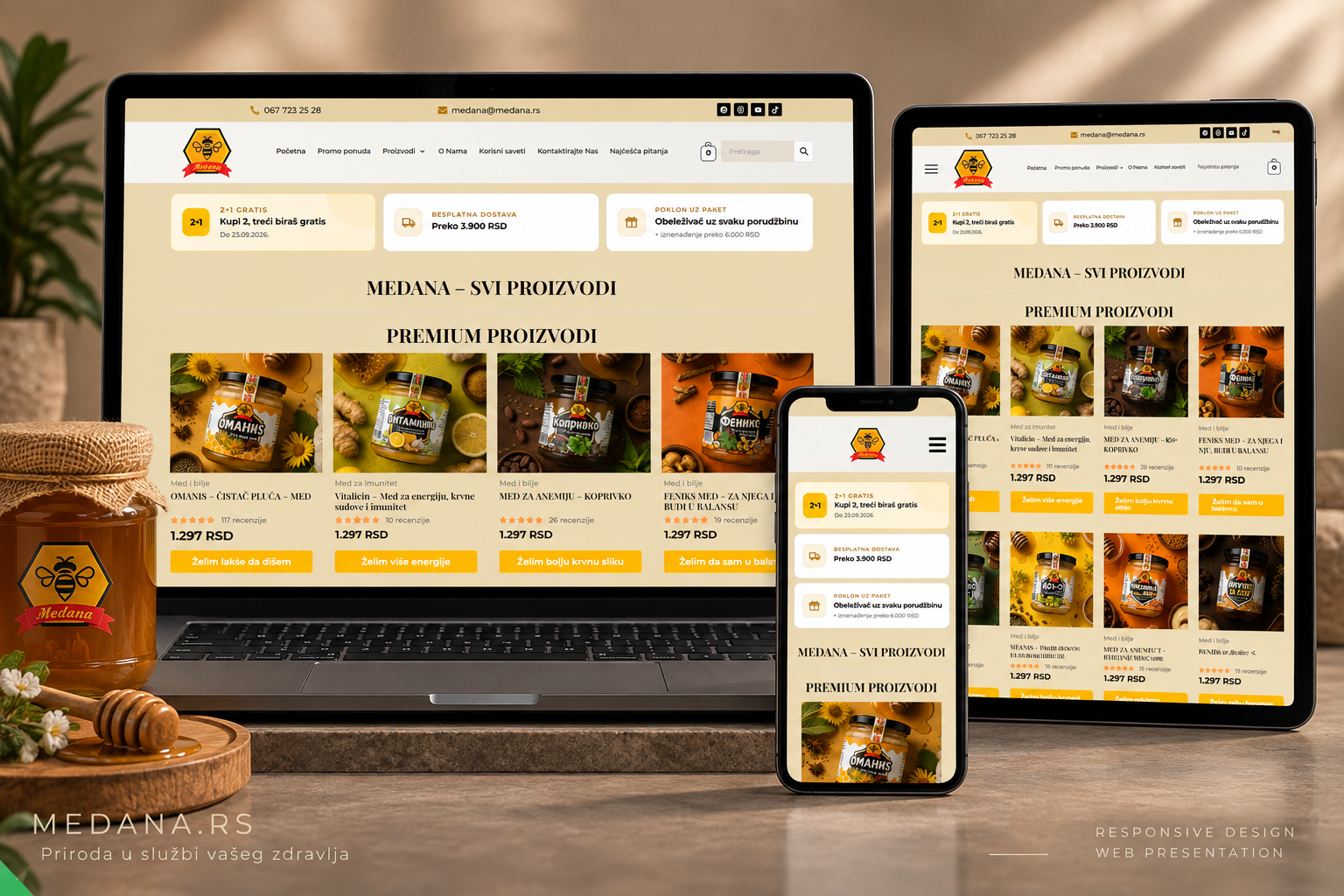 Medana Mockup portfolio